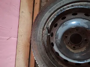 Jante tablă originale Peugeot Partner plus cauciucuri - imagine 3