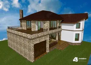 Casa nouă Arad P+E la gri în Gai str.Ion Creanga ,S. utila  225mp - imagine 2