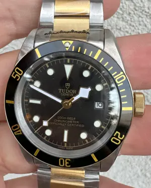 ceas Tudor Black Bay Two Tone Automatic 41 mm