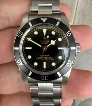 ceas Tudor Black Bay Fifty Four 37 mm SS SS Blk ZF A2824