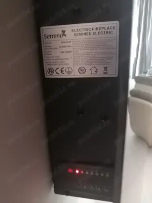 Șemineu electric Serreno G03R - imagine 2