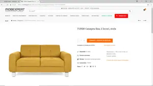 Canapea MOBEXPERT 2 locuri
