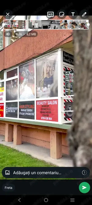 Inchiriez post de lucru in salon !