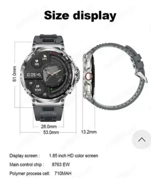 Smartwatch Colmi V69 sport - imagine 2
