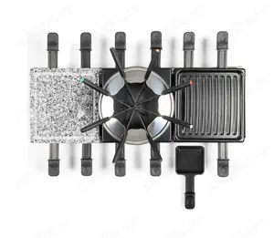 Grill raclette și fondue Livoo DOC234   1650W, 12 persoane nou