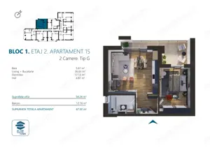 Apartament 2 camere | Torontalului - METRO 2 - imagine 3