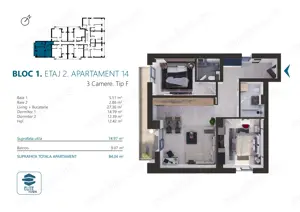 Apartament 3 camere | Torontalului - METRO 2 - imagine 7