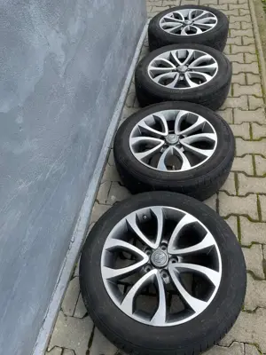 Set Roti / jante / Cauciucuri vara Original NISSAN Juke - imagine 2