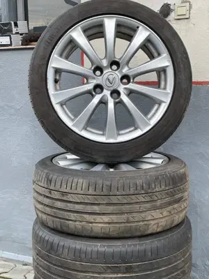 Set Roti / jante / Cauciucuri vara Originale Lexus IS II (XE20) 220d SPORT - imagine 1