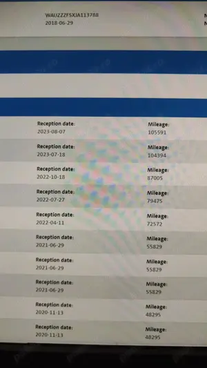 vind audi a5 2.0 tdi 150 cp an 2018 FULL LED manuala 120.000 km reali istoric audi  belgia - imagine 9