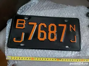 vând  plăcuțe de înmatriculare USA New Jersey 