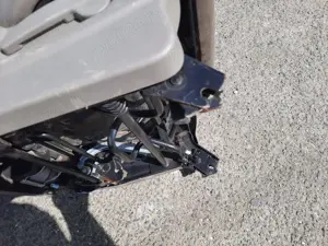 Ultimele 2 scaune piele gri+piele intoarsa Renault Espace IV an 2004-7 locuri - imagine 8