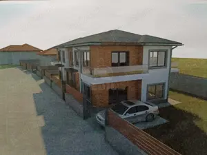 Duplex semifinisat Floresti - imagine 2