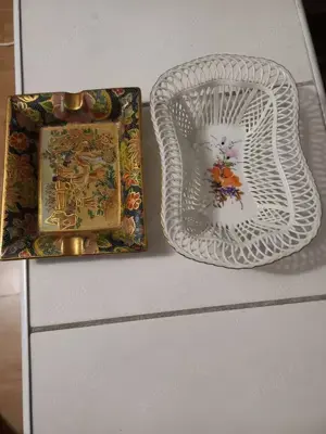 CINA CEA DE TAINA,TAVITA  FINE PORTELAN,obiecte de colectie,UNICATE,cadoul ideal pentru cei dragi - imagine 5