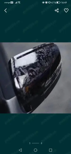 Fibra Carbon maruntit 100 grame (carbon forjat/forged carbon) Diferite marimi - imagine 3