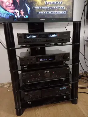 EGALIZATOR Grafic Stereo AIWA GE 950,sistem BBE,Functionare impecabila,aspect PERFECT,primiti FILM - imagine 5