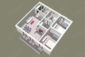 2 camere bloc nou etaj 1  - imagine 2 2 camere bloc nou etaj 1  - imagine 2