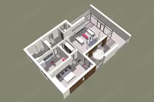 2 camere bloc nou etaj 1  - imagine 7 2 camere bloc nou etaj 1  - imagine 7