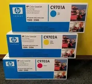 Cartus Toner Imprimanta Laser C9701A C9702A C9703A HP Color LaserJet - imagine 2