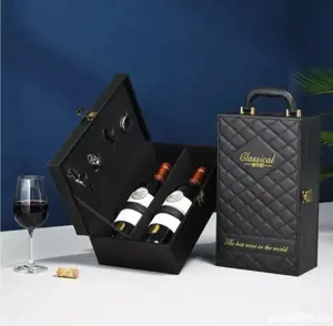 Sticle cu vin la cutie Deluxe