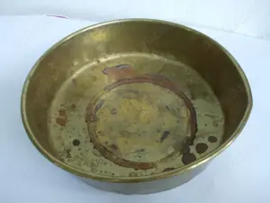 vas vechi din alama cu capac - imagine 2