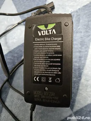 incarcator Volta pentru triciclu, bicicleta, scuter electric - imagine 3