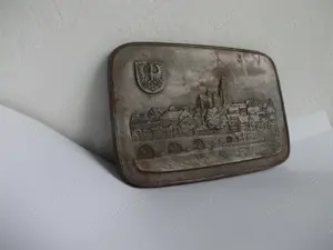 tablou aplica vechi din bronz Wetzlar - imagine 4