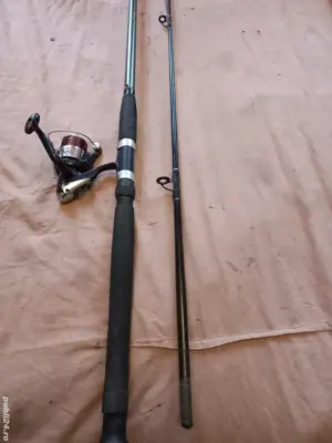 Lanseta Siwedia Viking 3m, mulineta Teben 3000, 2 rulmenti