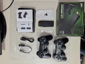 Video Game Console 2.4G Double Wireless Controller Game Stick 4K HDMI - imagine 2