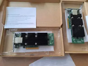 Placa retea server Dell HP Intel T93GD 0T93GD DELL SAS 12GB DUAL PORT - imagine 3