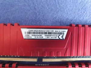 Memorie Corsair Vengeance LPX Red 16GB DDR4 2133MHz CL13 Quad Channel Kit. - imagine 4