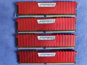 Memorie Corsair Vengeance LPX Red 16GB DDR4 2133MHz CL13 Quad Channel Kit. - imagine 3