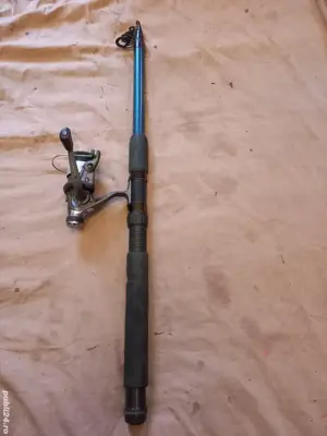 Lanseta 3,6m Robinson, actiune 200g, mulineta Robinson 2500, 3 rulmenti 