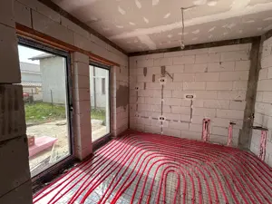 Vand vila noua la nivel,Fantanele,jud.Arad,st.300 mp,la gri - imagine 9