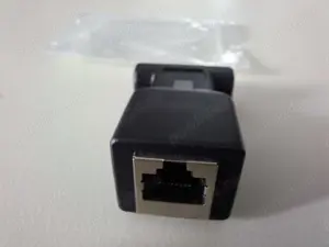 COM Serial Port LAN Ethernet Port Converter DB9 RS232 to RJ45 Adapter - imagine 3