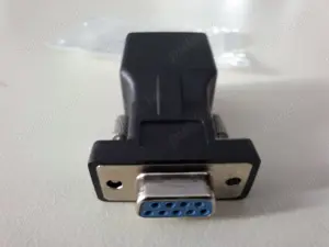 COM Serial Port LAN Ethernet Port Converter DB9 RS232 to RJ45 Adapter - imagine 2