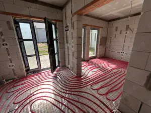 Vand vila noua la nivel,Fantanele,jud.Arad,st.300 mp,la gri - imagine 8