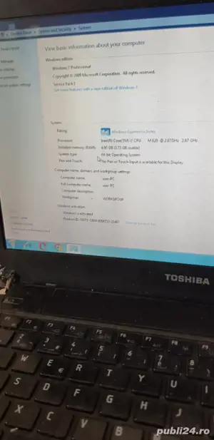 toshiba portege R700  - imagine 3