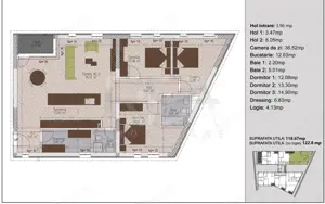 Apartament 4 Camere Timpuri Noi