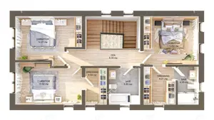 Casa individuala la cheie cu 4 camere 145 mp utili 644 mp teren - imagine 10