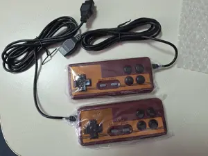 Gaming console jocuri gamepad 9 Pini Controller For NES FC joystick - imagine 5