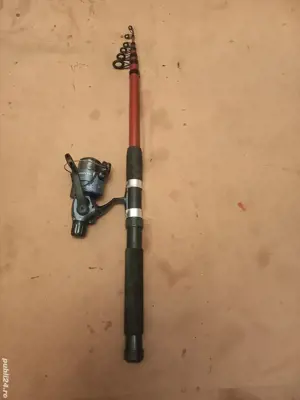 Lanseta 3m telescopica cu mulibeta 4000, 2 rulmenti