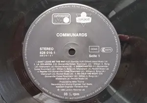 Vinil Communards - Communards (1986) Germany - imagine 4
