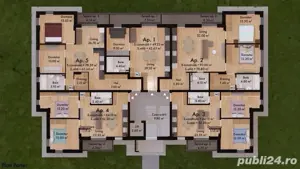 Apartamente de 2 și 3 camere + penthouse-uri de vânzare Green Residence, Micro 17 - imagine 3