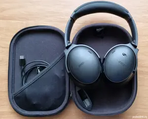 Căști Bose QuietConfort Black profesionale anulare zgomot, etc