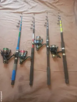 Lanseta 2,7m, telescopica, mulineta 4000