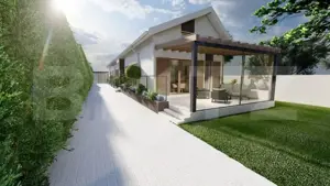 Casa moderna, 4 camere, teren 450 mp, Sacalaz - imagine 3