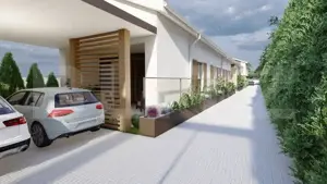 Casa moderna, 4 camere, teren 450 mp, Sacalaz - imagine 2