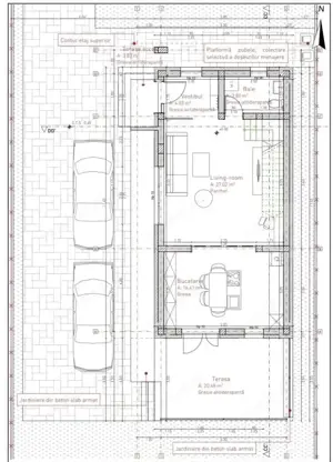 Casa moderna, 4 camere, teren 450 mp, Sacalaz - imagine 11