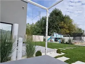 Casa individuala moderna - zona M City - mobilata - utilata teren 700m - curte amenajata